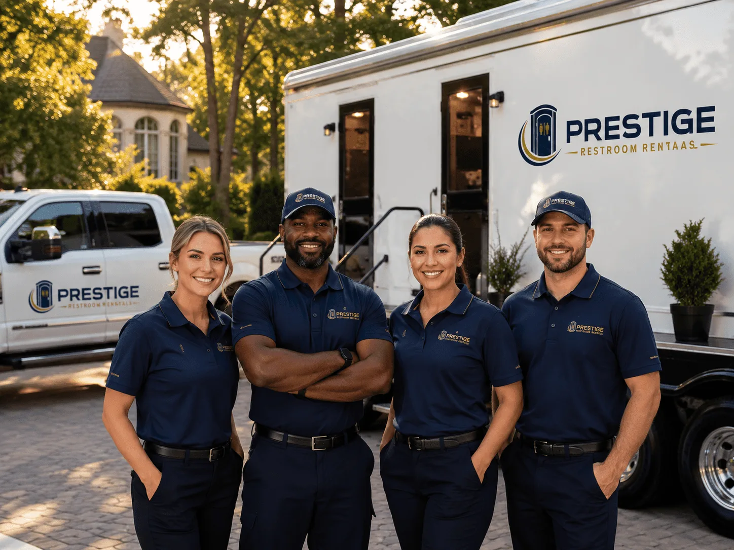 Trusted Luxury Portable Restrooms company in Bailey, MI